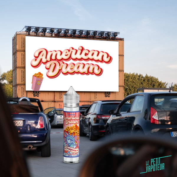 e liquide popycorn American dream - blog le petit vapoteur